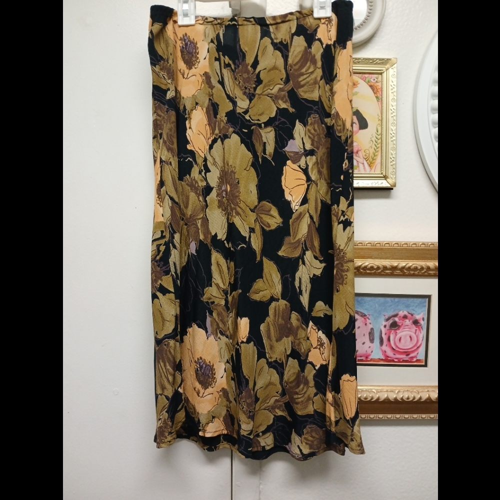 Vintage Clio floral skirt